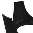 thumbnail image 5 of Gibson Home Bow Wow Meow 3 Piece Elevated Pet Bowl Dinner Set in Black, 5 of 5
