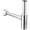 Chrome, variant on Delta Dt041141 Decorative P-Trap Bottle Trap - Chrome