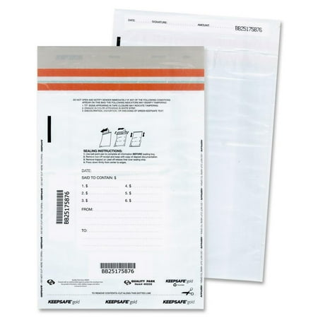 Quality Park Tamper Evident Deposit Bags