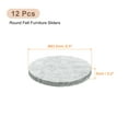 thumbnail image 2 of Deslizadores de muebles, almohadillas de fieltro autoadhesivas redondas, protectores de suelo para patas de muebles de madera dura 2.5" 12 piezas, 2 of 5