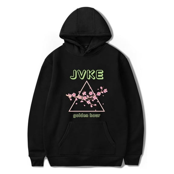 JVKE Merch Hoodie Golden Hour Album Cover 2024 Casual Singer Hoodies Pink Men Women Sweatshirt Pullover