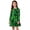 Navy C13, variant on Lvshlubb Dresses for Girls St. Patrick's Day Graphic A Line Dress Crewneck Long Sleeve Party Dress Size 4-14
