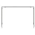 thumbnail image 1 of Over the Table Rod Stand with Clamps 46 Inch-100 Inch Length 29 Inch-55 Inch Height Table Balloon Arch Stand, 1 of 5