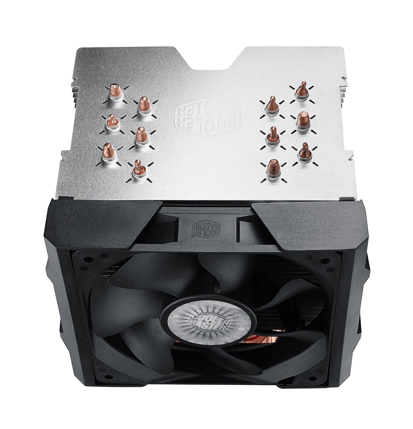 Cooler Master Hyper 612 Ver.2 - Silent CPU Air Cooler with 6 Direct Contact Heatpipes and Folding Fin Structure (RR-H6V2-13PK-R1) - image 4 of 10