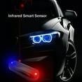 thumbnail image 2 of tredstone Solar Power Dummy Car Alarm Power Dummy Car Car Alarm LED Flashing Car Anti Theft Device Solar Power Red, 2 of 6