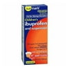 Sunmark Childrens Ibuprofen Oral Suspension Pain Relief Berry 4 oz, 2-Pack