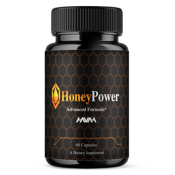 Honey Power Advanced Formula, HoneyPower Supplement (60 Capsules)