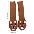 thumbnail image 5 of Gieenan Stylish Hand Gloves Handmade Fingerless Gloves Cartoon Bear Girls Accessories, 5 of 8