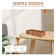 thumbnail image 3 of Storage Case Wooden Desktop Storage Boxes Home Supplies Rectangular Light Brown for Decoration 2Pcs, 3 of 4