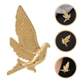 thumbnail image 3 of KAKOWELY Broche de Costume Décorative pour Col à Revers, Forme de Pigeon, 2.36"X1.3"X0.12 Pouces, 3 of 4