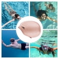 thumbnail image 2 of Silicone Swim Caps Set for Swimmers High Elasticity Comfortable Hair Training Gear 3PCS, 2 of 4