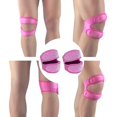 thumbnail image 2 of 2 Piezas Correa De Rodilla Para Rótula Hombres Mujeres Rodillera Ajustable Banda De Soporte Para Tendón Alivio Del Dolor De Rodilla Para Baloncesto Artritis Correr Rosa, 2 of 5