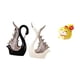 thumbnail image 5 of Figuras De Cisne Y Serpiente, Escultura De Resina De Cerámica, Adorno De Escritorio, Estante, Centro De Mesa, Aniversario, Chimenea, Oficina, Dormitorio, Regalo De Inauguración De La Casa, 5 of 8