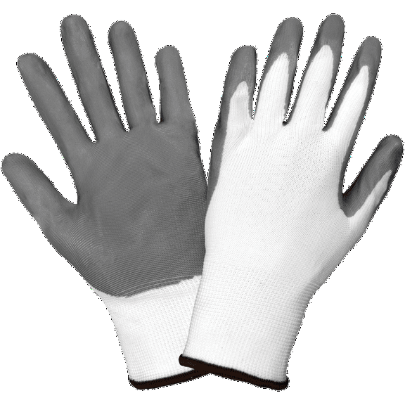 CD9400-L-3PK, Nitrile Coated Gloves, Smooth Finish, 3 Pair Value Pack