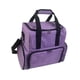 thumbnail image 2 of Organizador de esmalte de uñas multicapa, portátil multifuncional con 2 bolsas extraíbles, organizador de maquillaje de viaje, para exteriores e Púrpura, 2 of 8