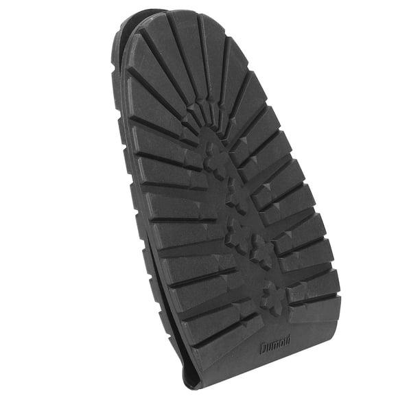 Heel Soles, Anti-Slip Heel Soles, Durable Wear Resistance Boots Shoes Black Color Soft Flexible Rubber For Tap Shoe Toe Plates