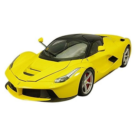 Hot Wheels LaFerrari ミニカー 1:18 Hot wheels Ferrari Laferrari F70 Hybrid Elite Edition Yellow