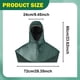 thumbnail image 5 of Gorro impermeable, reutilizable, a prueba de polvo, ligero, para adultos, unisex, con capucha. Verde, 5 of 6