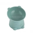 thumbnail image 3 of 1~10PCS Pet Bowl Large Capacity Cats Bowls Oblique Mouth Cute Cartoon Cat Shape Cat Dog Food Dispenser Pet Feeder Pets Supplies ShopWise Round, 3 of 21