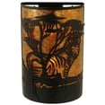thumbnail image 5 of Meyda Tiffany 130872 12" W Zebra Right Wall Sconce - Orange, 5 of 5
