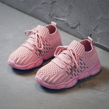 

Toddler Boys Teen Girls Softness Breathable Wedge Sports Shoes