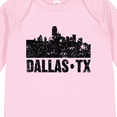 thumbnail image 4 of Inktastic Dallas Texas City Skyline with Grunge Boys or Girls Long Sleeve Baby Bodysuit, 4 of 5