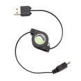 thumbnail image 2 of Retractable USB Cable Charger Power Wire Sync Data Cord Compatible With Verizon Ellipsis 7 8, 2 of 6