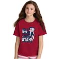 thumbnail image 4 of Vintage Betty Boop Utah State Outline Girls Kids T Shirt Tees Teen Brisco Brands XS, 4 of 6