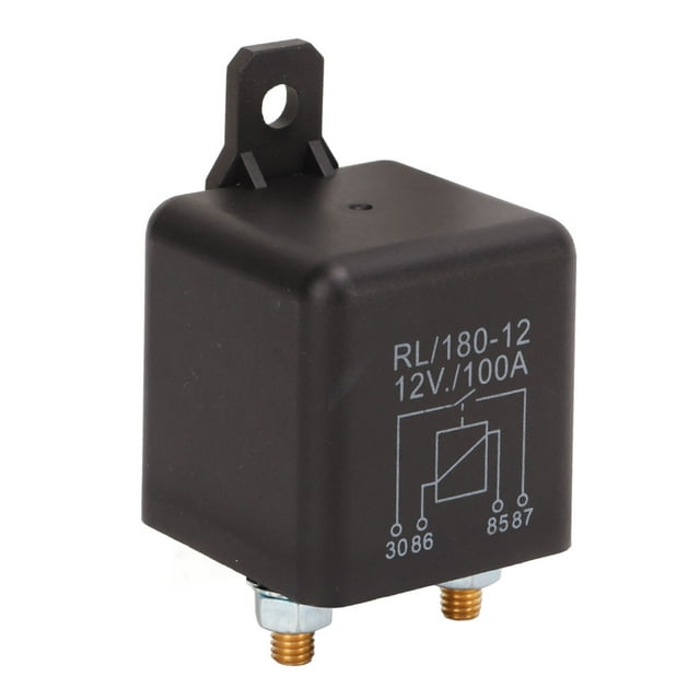 Relé de arranque, interruptor de relé de carga aislante de batería para coches, motocicletas, arrancadores, motores, GPS, 12V