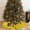Yellow, variant on Fmbmuo White Christmas Tree Skirt 30.71 Inch Plain Color Christmas Decorations, Festive Polyester Rustic Vintage Tree Skirt and Complete Your Holiday Decor