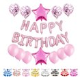 thumbnail image 2 of ruzhgo Birthday Aluminum Film Balloons Set Happy Birthday Party Star Balloons Decorations Props Kit, 2 of 9