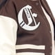thumbnail image 4 of Chamarra Para Mujer Bomber Varsity Mangas Pu Quarry Color Café, 4 of 4