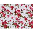 thumbnail image 2 of Zelouf St Poplin Print  , Sewing, DIY, Crafts Fabric by the Yard, 137 Wht/red, 5 Yard, 2 of 2