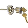 thumbnail image 2 of National Hardware Rim Cylinder Lock - Steel, Deadbolt, Aluminum Finish - 2 in, 2 Keys, 2 of 3