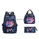 thumbnail image 5 of Conjunto de 3 piezas para adolescentes, mochila escolar de dibujos animados de Lilo y Stitch, de viaje, para uso diario, 5 of 5