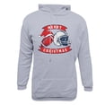 thumbnail image 4 of Jjayotai Mens Merry Christmas Letter Print Hood Sweatshirt, Long Sleeve Drawstring Loose Sweatshirts, Fall Hooded with Pockets Gray XL, 4 of 4