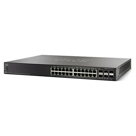 Refurbished Cisco Small Business SG500X-24 Switch 24Ports Managed Rack-mountable Model (Best Managed Switch For Small Business 2019)