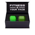thumbnail image 1 of Ejercitador de mandíbula Jawzrsize Pop N Go para hombre, paquete verde, 1 of 6