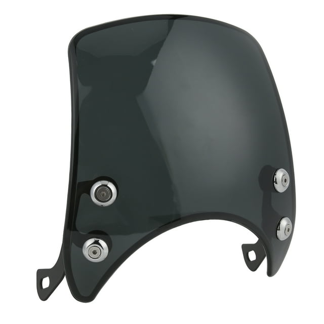 Deflector Retro Parabrisas De Motocicleta PC Deflector De Viento Universal Para Faro De 5-7 Pulgadas Pieza De Motocicleta