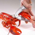 thumbnail image 2 of Lobster tongs, vintage stainless steel tongs, crab tongs for seafood, 2 of 5