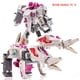 thumbnail image 1 of Figura de acción transFormable G1 para niño y niña, nuevo Modelo 5 en 1 de dinosaurio rojo, Robot GT Devastator, regalo para niños, 1 of 4