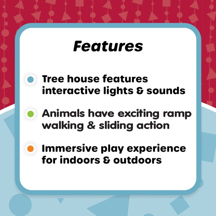 Kid Connection Animal Zoo Playset with Lights and Sounds, 22 Pc photo 3