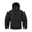 Black, variant on Men's Hooded Windbreaker Jacket Lightweight Anorak Pullover With Pouch Pocket XS-2XL