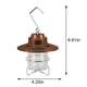 thumbnail image 3 of Nueva lámpara de camping retro portátil, recargable por USB, LED regulable para colgar en tienda de campaña, luz de camping para patio y exterior., 3 of 7