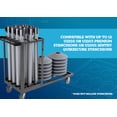 thumbnail image 4 of US Weight Statesman Crowd Control Stanchion Cart, 4 of 5