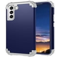 thumbnail image 3 of for Samsung Galaxy S23 Case, 3 in 1 Heavy Duty Rugged Hybrid Anti Slip Shockproof Hard PC Cover Soft Silicone Bumper Non-Slip Protective Phone Case Cover for Samsung Galaxy S23, Darkblue, 3 of 8