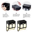 thumbnail image 3 of Toystoory 1 pieza de luz de pared Solar Retro, luz de cerca Solar, luz de pared impermeable para exteriores, para jardín, patio trasero, cerca de Patio Iluminación y accesorios No.1 Toystoory HA024161-01, 3 of 6
