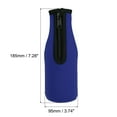 thumbnail image 2 of Uxcell 330ml to 350ml Neoprene Cooler Insulator Covers Beer Bottle Sleeves Blue 2 Pack, 2 of 5