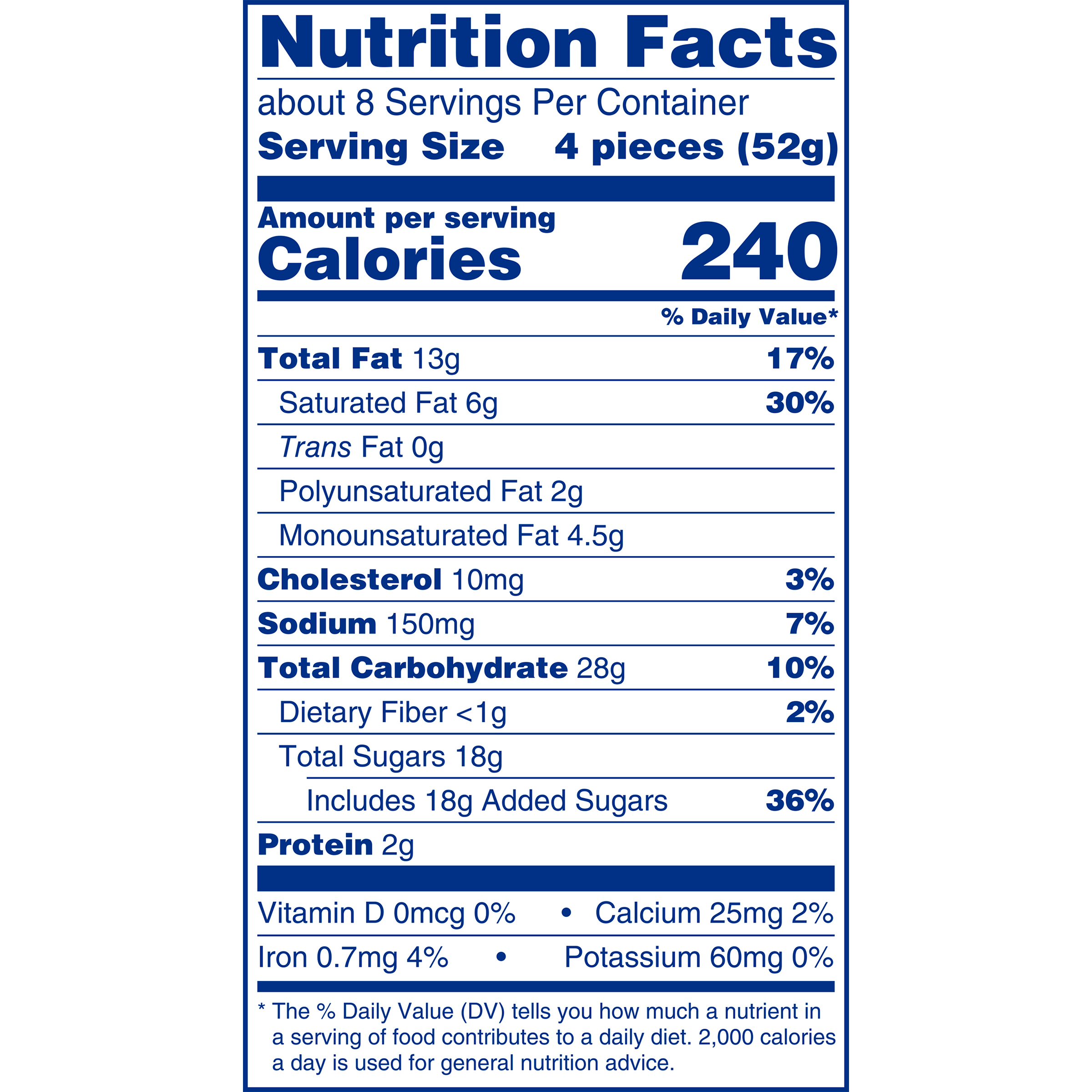 Glazed Donut Nutrition Facts Nutrition Ftempo