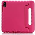 thumbnail image 2 of Golden Sheeps Kid Friendly Case Compatible for iPad 9/8/7 Generation Case (2021/2020/2019) 10.2 inch ,iPad Air (2019)10.5-inch Shockproof Ultra Light Weight Convertible Handle Stand Cover (Rose), 2 of 7